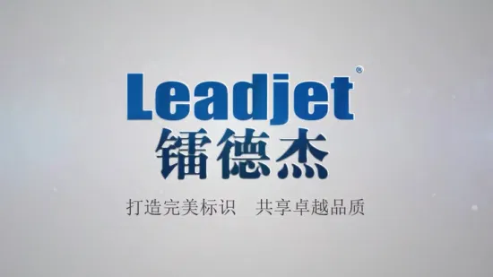 Leadjet 원형 노즐 온라인 날짜 번호 잉크젯 인쇄기 프린터